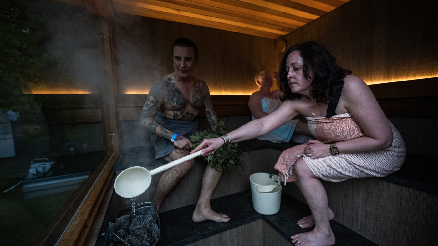 Reporting on the science of saunas : Consider This from NPR : NPR