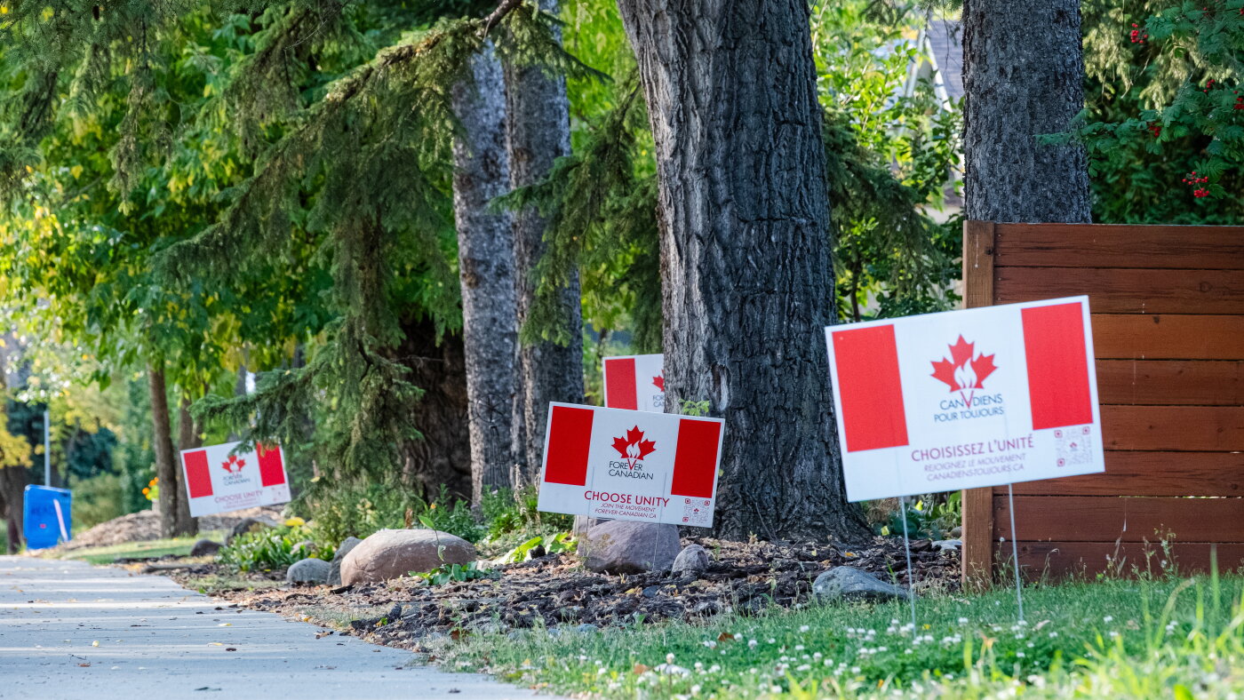 Alberta voters weigh future in Canada : NPR