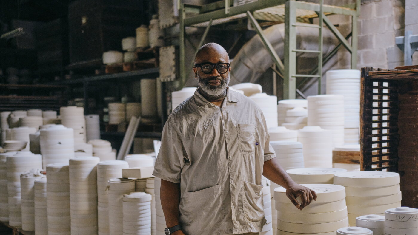 Art world titan buys the last remaining U.S. fine china company : NPR