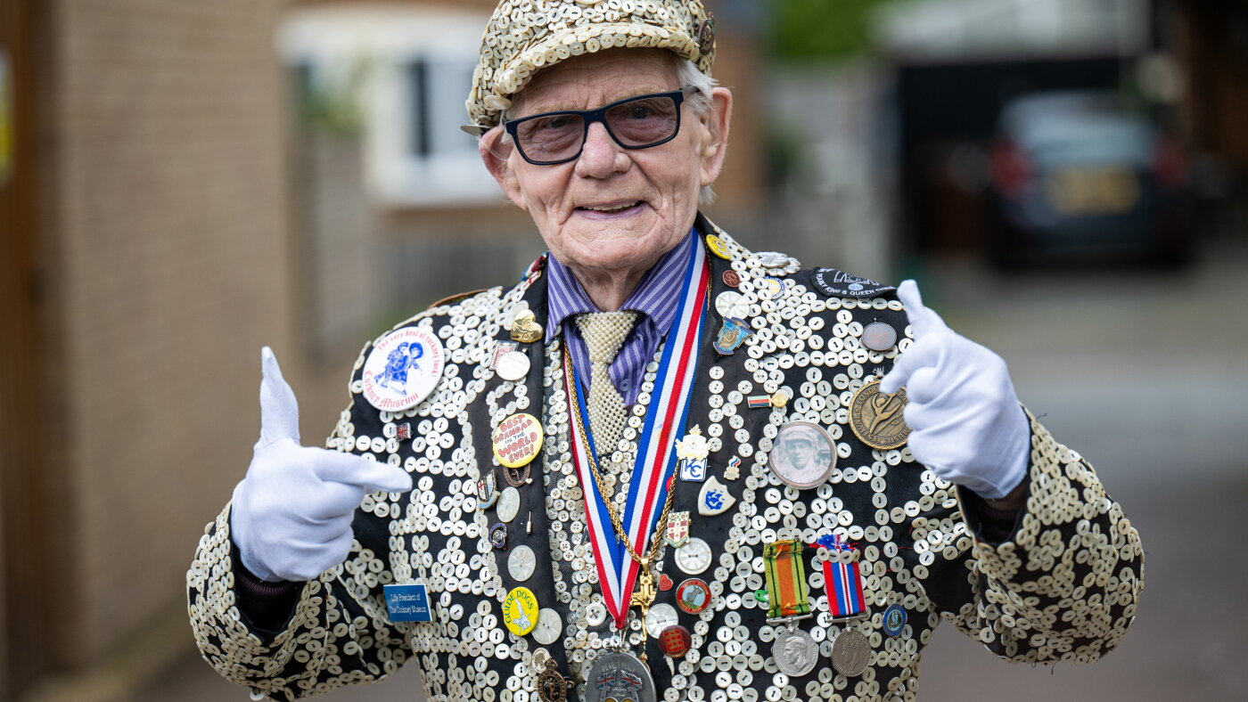 A look back on the life of London's Pearly King of Peckham : NPR