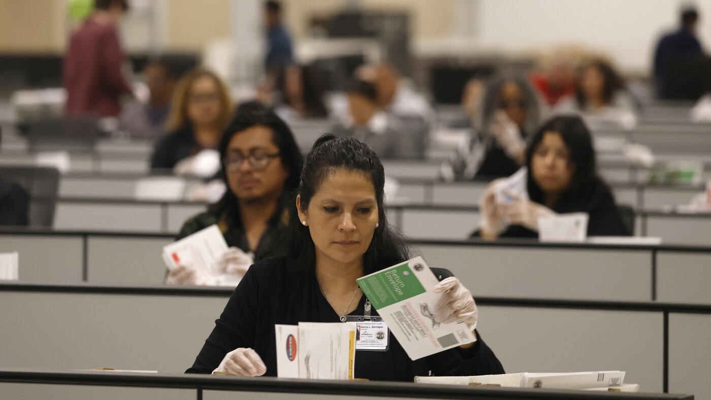 Why it'll take a while to know who won in some midterm races : NPR