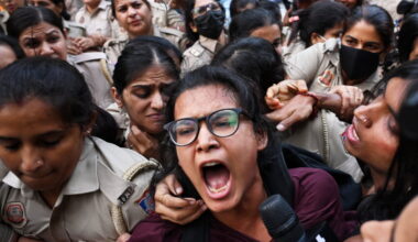 Crowds throng New Delhi and wave Indian flags amid escalating protests : NPR