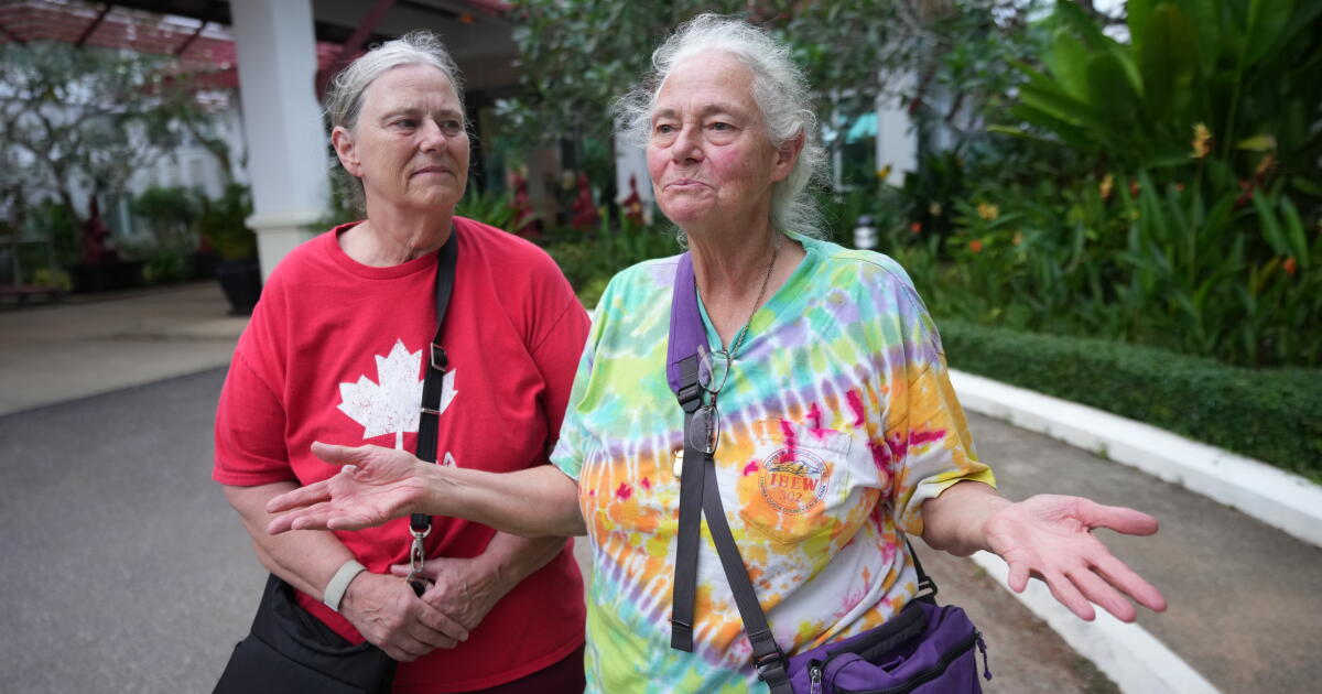 California sisters among the stranded in Cambodia after cruise halts operations