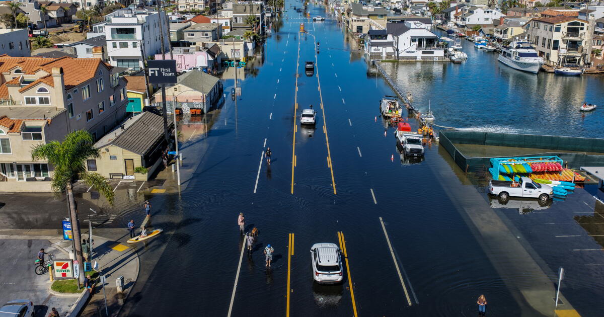 SoCal coast braces for flooding as El Niño's high tides break records