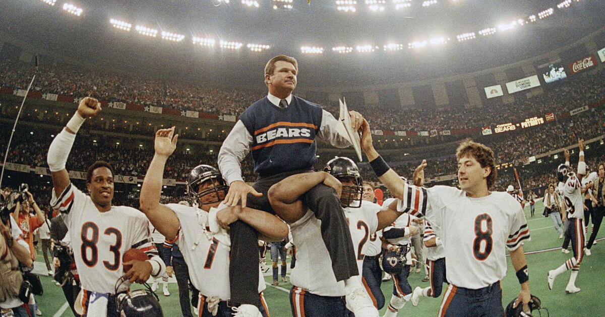 Mike Ditka, coach of 1985 Chicago Bears and first HOF tight end, dies