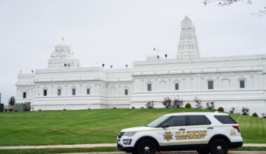 Gun jammed when neo-Nazi attempted mass shooting at Hindu temple in Aurora, prosecutors say