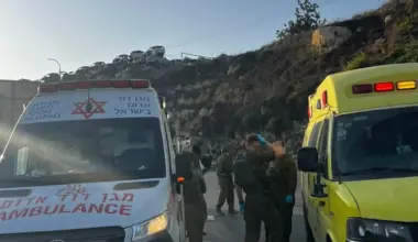 Five wounded in shooting near Hebron, two terrorists killed - Israel & Jewish News