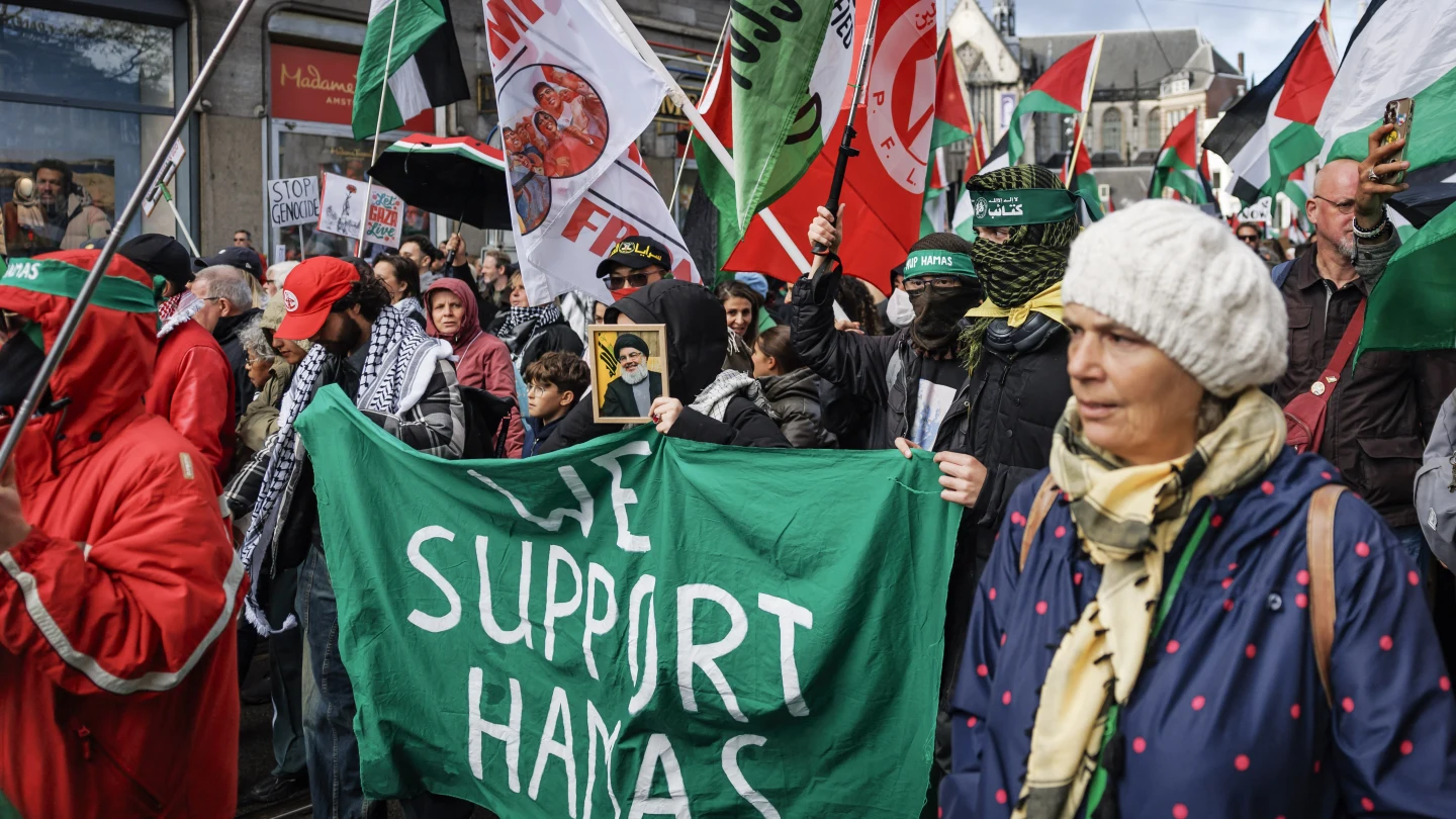 Hamas, intifada praised in Amsterdam and Berlin rallies - Israel & Jewish News