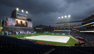 ALCS Game 4 postponed by rain; Rays and Guardians to resume series Saturday