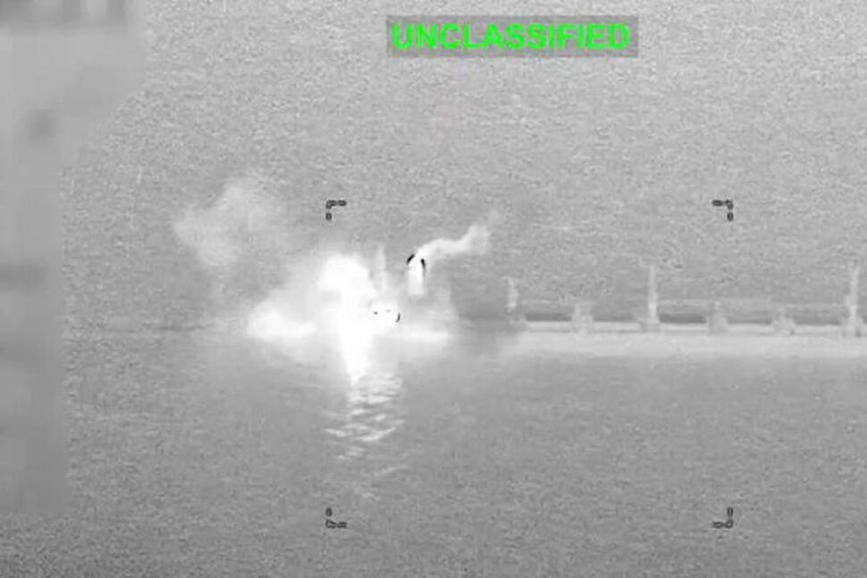 US Military Says It Disabled Cargo Vessel Trying to Run Iran Blockade