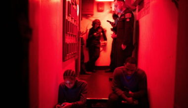 Aboard the USS George Washington, Young Sailors Adjust to War With Iran