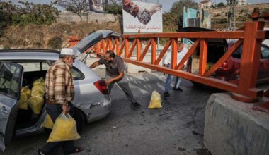 Israel imposes closures across a West Bank city after attacks, and other Mideast news