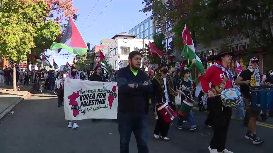 Capitol Hill Pro-Palestine Protest