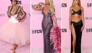 Victoria’s Secret Fashion Show 2026 red carpet: See all the celebrity looks