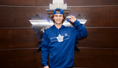 McKenna, family enjoy ‘special moment’ with No. 1 pick’s first NHL goal for Maple Leafs