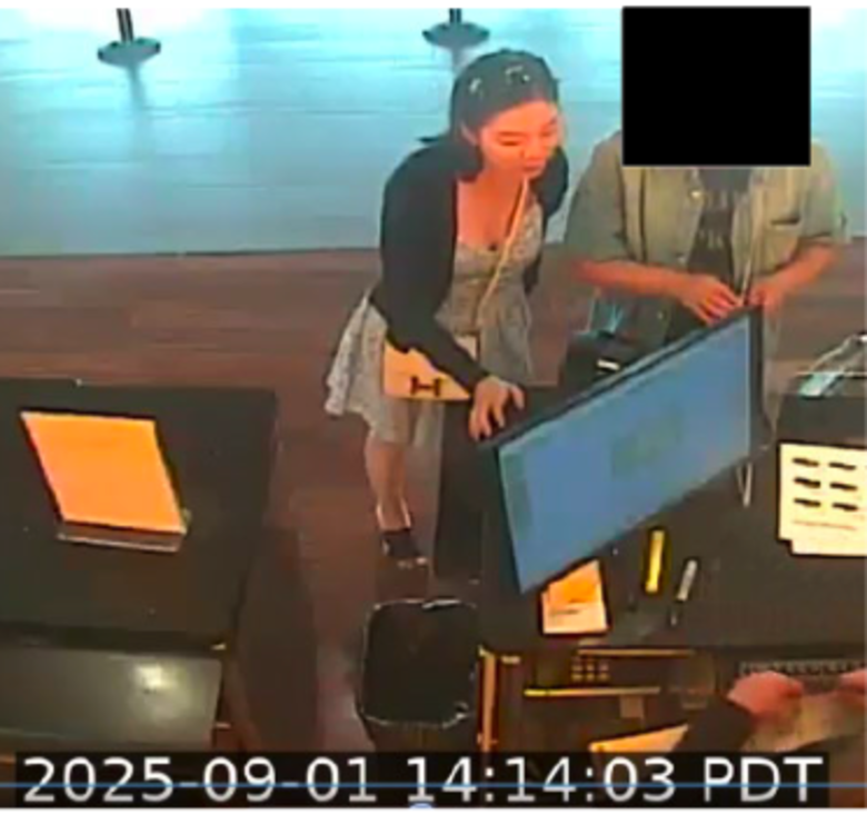Undated photos of Wanying “Heather” Zhang, accused of spying on the son of Taiwan's president, used as evidence in the federal complaint made against her.