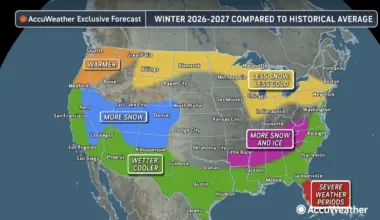 AccuWeather El Niño forecast