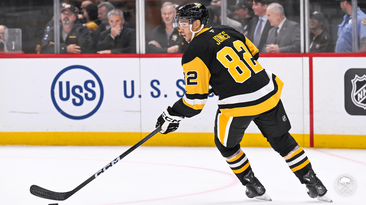 Sabres acquire Jones, Laatsch from Penguins