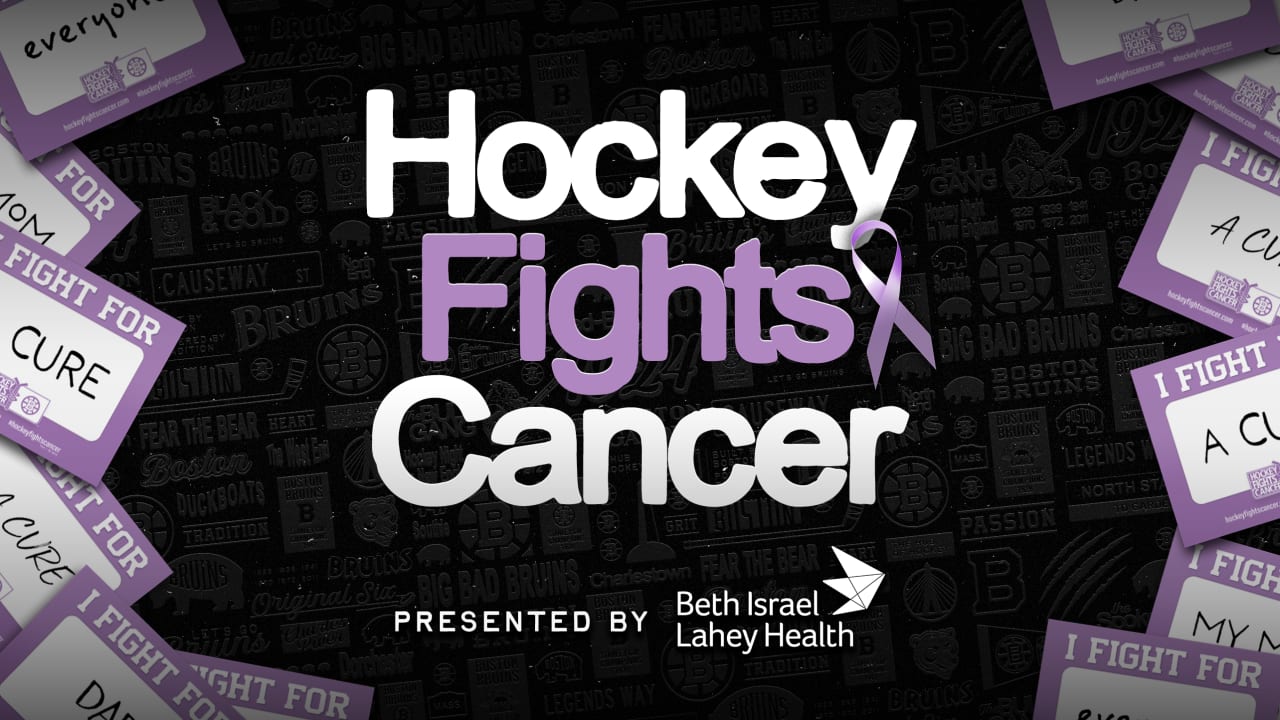 Bruins to Host Hockey Fights Cancer Night, Presented by Beth Israel Lahey Health, on October 22 