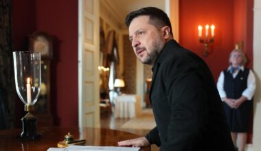 Ukraine's Zelenskyy says if Trump "cannot rein Putin in," at least clear interceptor missile shipment