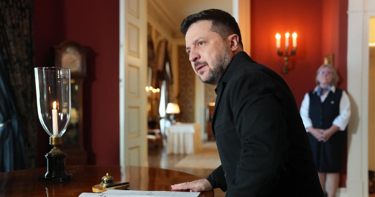 Ukraine's Zelenskyy says if Trump "cannot rein Putin in," at least clear interceptor missile shipment
